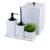 Conjunto Lavabo Quadrado Completo - Branco Fosco na internet