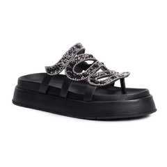 Sandalia Feminina YES Black | Puro Estilo e Conforto