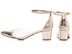 Sapato Scarpin Salto Bloco Grosso Baixo Arrasadora - Coleção 044-1710-102C - Calçadospravc | Comprar Calçados Femininos Online | Comprar Scarpins