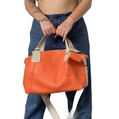 Bolsa Feminina Grande Milao Laranja - Calçadospravc | Comprar Calçados Femininos Online | Comprar Scarpins