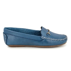 Sapatilha Mocassim Feminina Azul