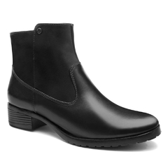 Bota Feminina Cano Baixo Preta - comprar online