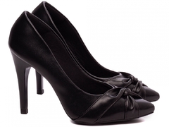Sapato Scarpin Feminino Bico Fino Ellegance Salto 10cm Preto - Calçadospravc | Comprar Calçados Femininos Online | Comprar Scarpins