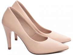 Scarpin Salto 10cm Fino Cone | Lindo Fechado Atras | Rose - Calçadospravc | Comprar Calçados Femininos Online | Comprar Scarpins