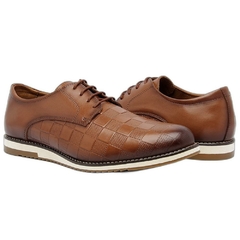 Sapato Casual Oxford Masculino Caramelo Homem Estilo - Calçadospravc | Comprar Calçados Femininos Online | Comprar Scarpins