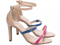 Sandália Feminina - Coleção 364A Multicolorido - Calçadospravc | Comprar Calçados Femininos Online | Comprar Scarpins