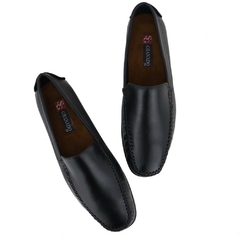 Sapato Estilo Mocassim Masculino Preto na internet