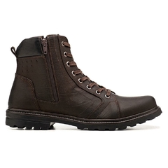 Bota Masculina Cano Medio Cafe