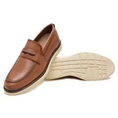 Sapato Social Masculino Loafer Caramelo Homem Estilo na internet