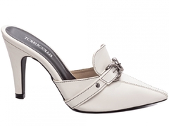 Sapato Scarpin Mule - Coleção 67055C Off White