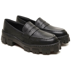 Oxford Mocassim Feminino Preto