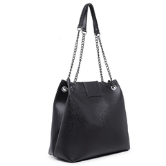 Bolsa Feminina Soft Media Preta - comprar online