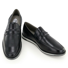 Sapato Masculino Preto Elegancia e Conforto d Todas Ocasioes - comprar online