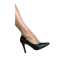 Imagem do Scarpin Luxo Classe A Salto 10 Fino Super Elegante Preto