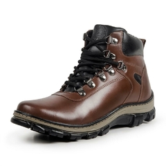 Coturno Bota Masculina Conforto Lancamento 37 a 44 Cafe na internet