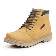 Coturno Bota Masculina Casual Conforto 37 a 44 Areia na internet