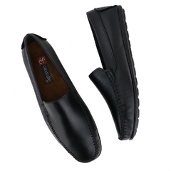 Sapato Estilo Mocassim Masculino Preto - comprar online