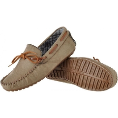 Mocassim Infantil Camurca Areia Caramelo - comprar online