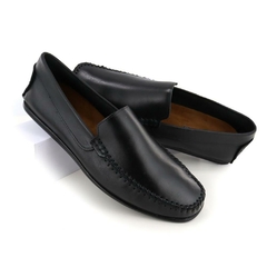 Sapato Estilo Mocassim Masculino Preto - comprar online