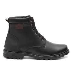 Bota Coturno Masculina Preta