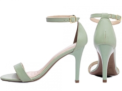 Sandalia Salto 9,5cm | Charme de Verde & Fivela Dourada - comprar online