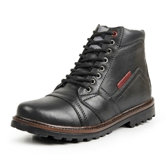 Coturno Bota Masculina Casual Conforto 37 a 44 Preto na internet