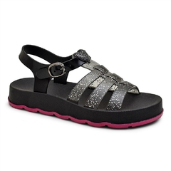 Kit 2 Sandalias Papete Infantil Meninas Brilhante Confort Estilo e Conforto - Calçadospravc | Comprar Calçados Femininos Online | Comprar Scarpins