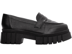 Mocassim Tratorado Preto Tamanho Especial | Estilo Grandioso - Calçadospravc | Comprar Calçados Femininos Online | Comprar Scarpins