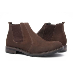 Bota Botina Casual Masculina Cafe - Calçadospravc | Comprar Calçados Femininos Online | Comprar Scarpins