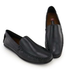 Sapato Estilo Mocassim Masculino Preto - loja online