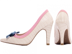 Sapato Scarpin - Coleção 67060B Off White - comprar online
