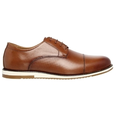 Sapato Social Oxford Masculino Caramelo Homem Estilo