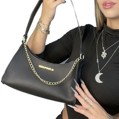 Kit Hype Bolsa Feminina Com Carteira Preto na internet