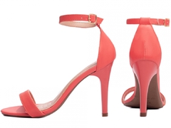 Sandalia Salto 9,5cm | Elegancia em Rosa & Detalhe Dourado - comprar online