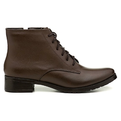 Bota Coturno Feminina Cano Baixo Cafe - Calçadospravc | Comprar Calçados Femininos Online | Comprar Scarpins