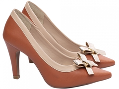 Sapato Scarpin - Coleção 67060C Caramelo - Calçadospravc | Comprar Calçados Femininos Online | Comprar Scarpins