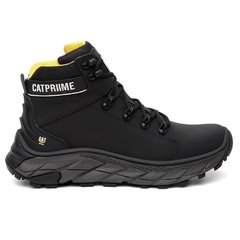 Bota CATPRIIME de Couro com CA Preto e Amarelo Solado Antiderrapante - comprar online