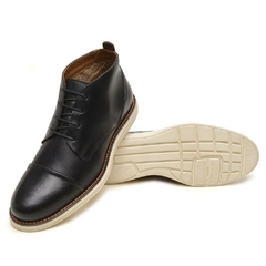 Bota Casual Masculina Coturno Preto Homem Estilo - comprar online