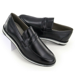 Sapato Masculino Preto Elegancia e Conforto d Todas Ocasioes