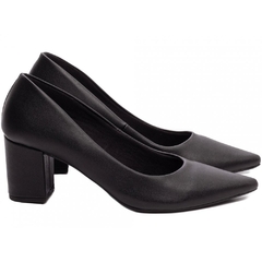 Scarpin Preto Conforto Extremo Salto 6.5cm Antiderrapante - Calçadospravc | Comprar Calçados Femininos Online | Comprar Scarpins