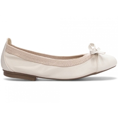 Sapatilha Maria Mole Bag Shoes Conforto e Elegancia em Verniz Off White - comprar online