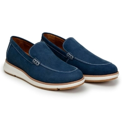 Sapato Masculino Casual Loafer Azul Marinho Home Estilo na internet