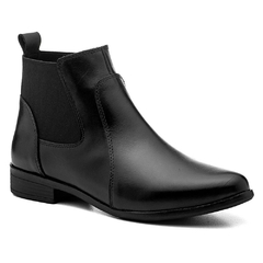 Bota Coturno Feminina Casual Preta