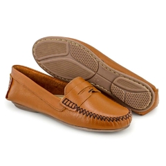 Mocassim Feminino Whisky - Calçadospravc | Comprar Calçados Femininos Online | Comprar Scarpins