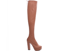 Bota Over Caramelo Arrasadora Elegante Cano Alto Caranelo - Calçadospravc | Comprar Calçados Femininos Online | Comprar Scarpins