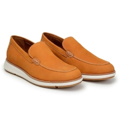 Sapato Casual Masculino Loafer Caramelo - comprar online