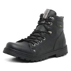 Bota Coturno Masculino Estilo e Elegancia 37 a 44 Preto na internet