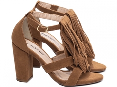 Sandália Feminina - Coleção 25000A Caramelo - Calçadospravc | Comprar Calçados Femininos Online | Comprar Scarpins
