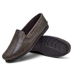 Mocassim Sapatilha Masculino Cafe - Calçadospravc | Comprar Calçados Femininos Online | Comprar Scarpins