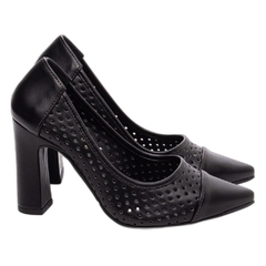 Scarpin Preto Confortavel Salto 9cm Antiderrapante - Calçadospravc | Comprar Calçados Femininos Online | Comprar Scarpins